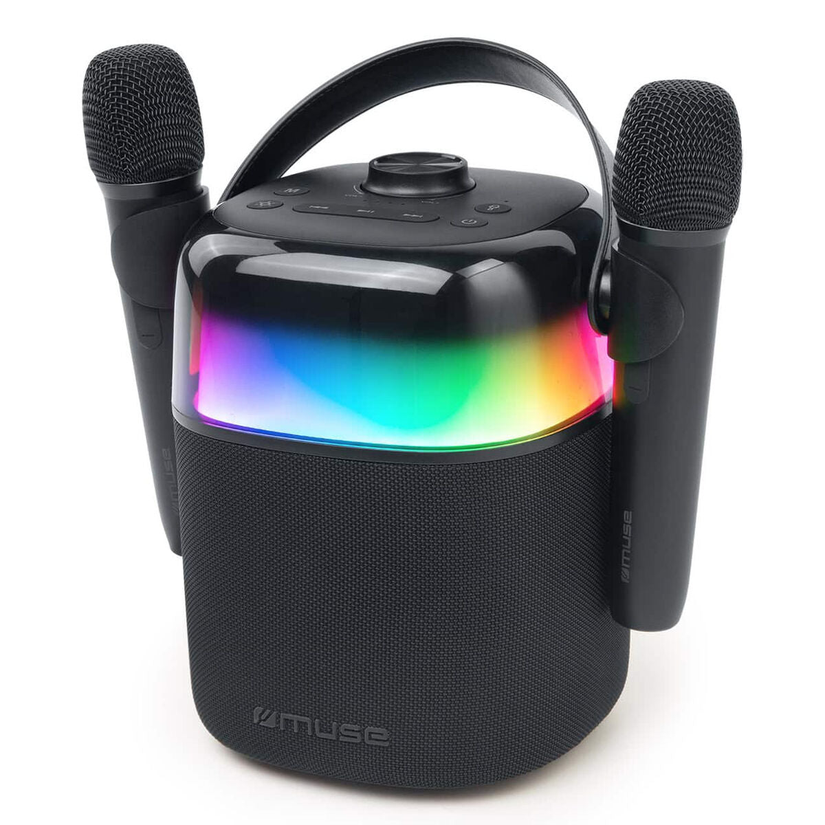 Bluetooth Speaker with Karaoke Microphone Muse MUSE M-530 KA 30 W Black