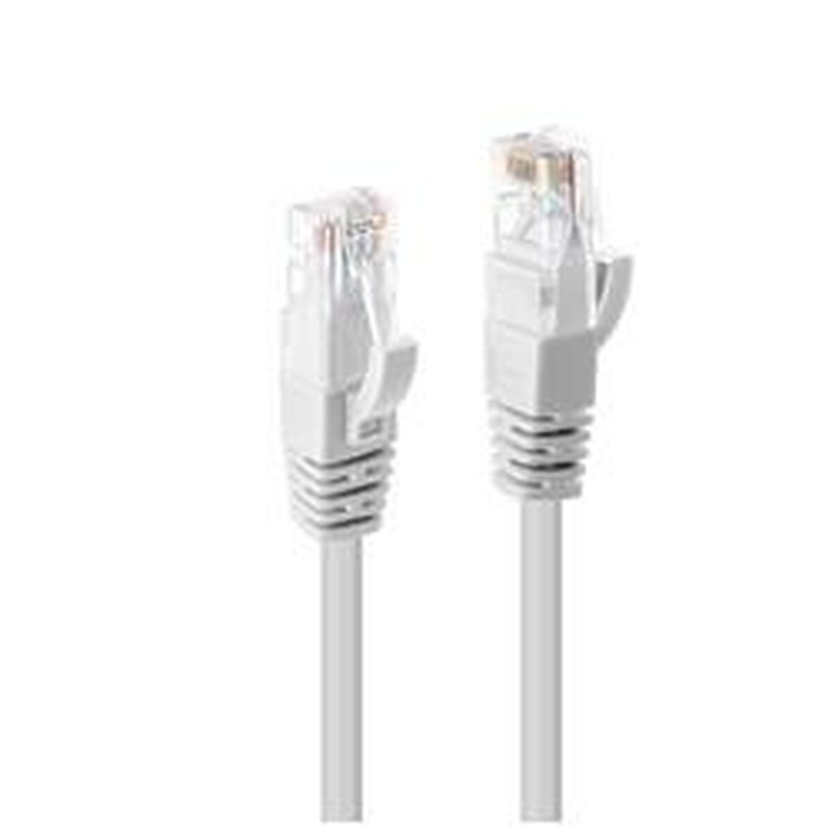 UTP Category 6 Rigid Network Cable LINDY 48097 White 10 m 1 Unit