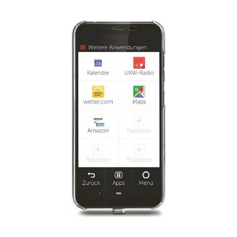 Smartphone Gigaset GS195LS Spreadtrum SC9863A ARM Cortex-A55 2 GB RAM 32 GB Black
