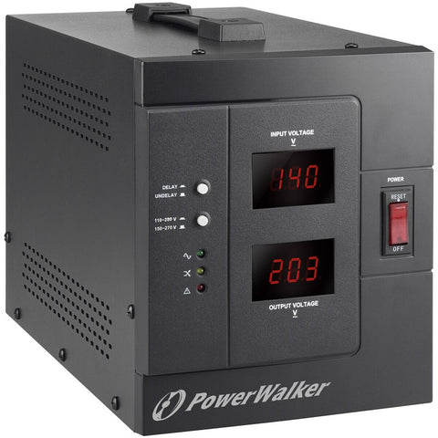 Uninterruptible Power Supply System Interactive UPS Power Walker AVR 3000 SIV FR 2400 W