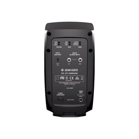 Portable Bluetooth Speakers Adam Audio ADAM D3V BK