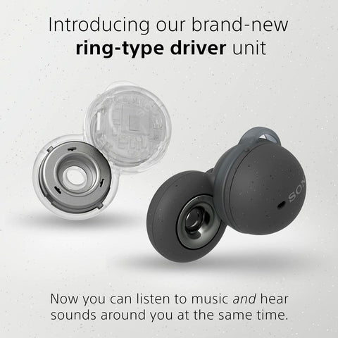 Bluetooth Headphones Sony Linkbuds White