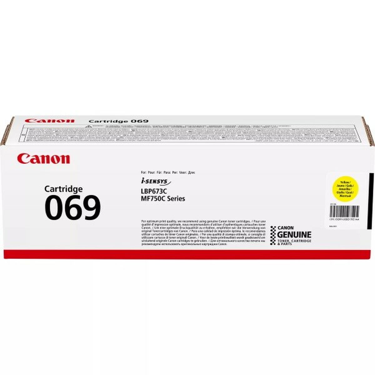 Original Toner Canon Yellow (1 Unit)