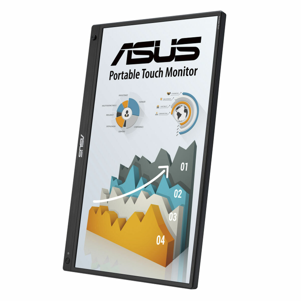 Touch Screen Monitor Asus MB16AHT Full HD 15,6"