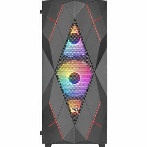 ATX Semi-tower Box Aerocool AEROPGSVOLCAN-G-BK-V1 Black