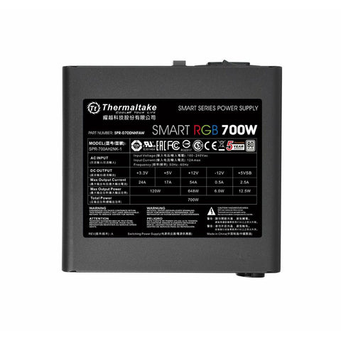 Power supply THERMALTAKE PS-SPR-0700NHSAWE-1 700 W ATX 6 W