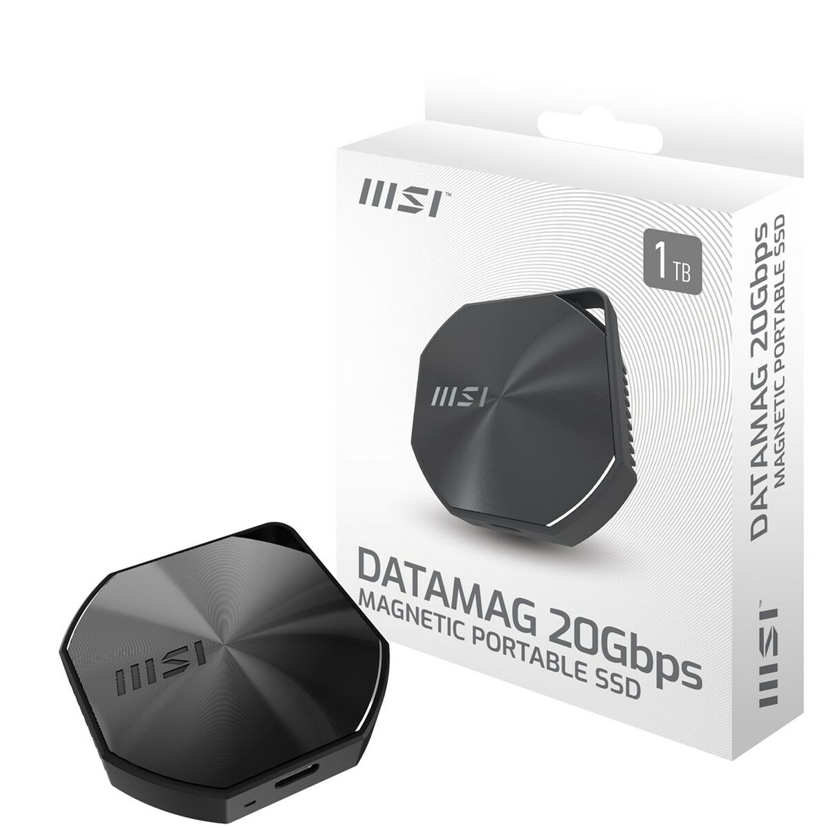 External Hard Drive MSI S78-440Q870-P83 Black 2 TB
