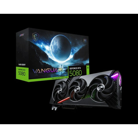 Graphics card MSI RTX 5080 16G VANGUARD SOC GEFORCE RTX 5080 32 GB GDDR6X