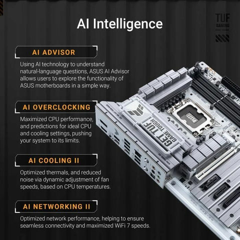 Motherboard Asus TUF GAMING Z890-PRO WIFI LGA 1851