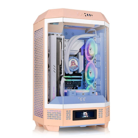 ATX Semi-tower Box THERMALTAKE Tower 300 Peach Fuzz Peach
