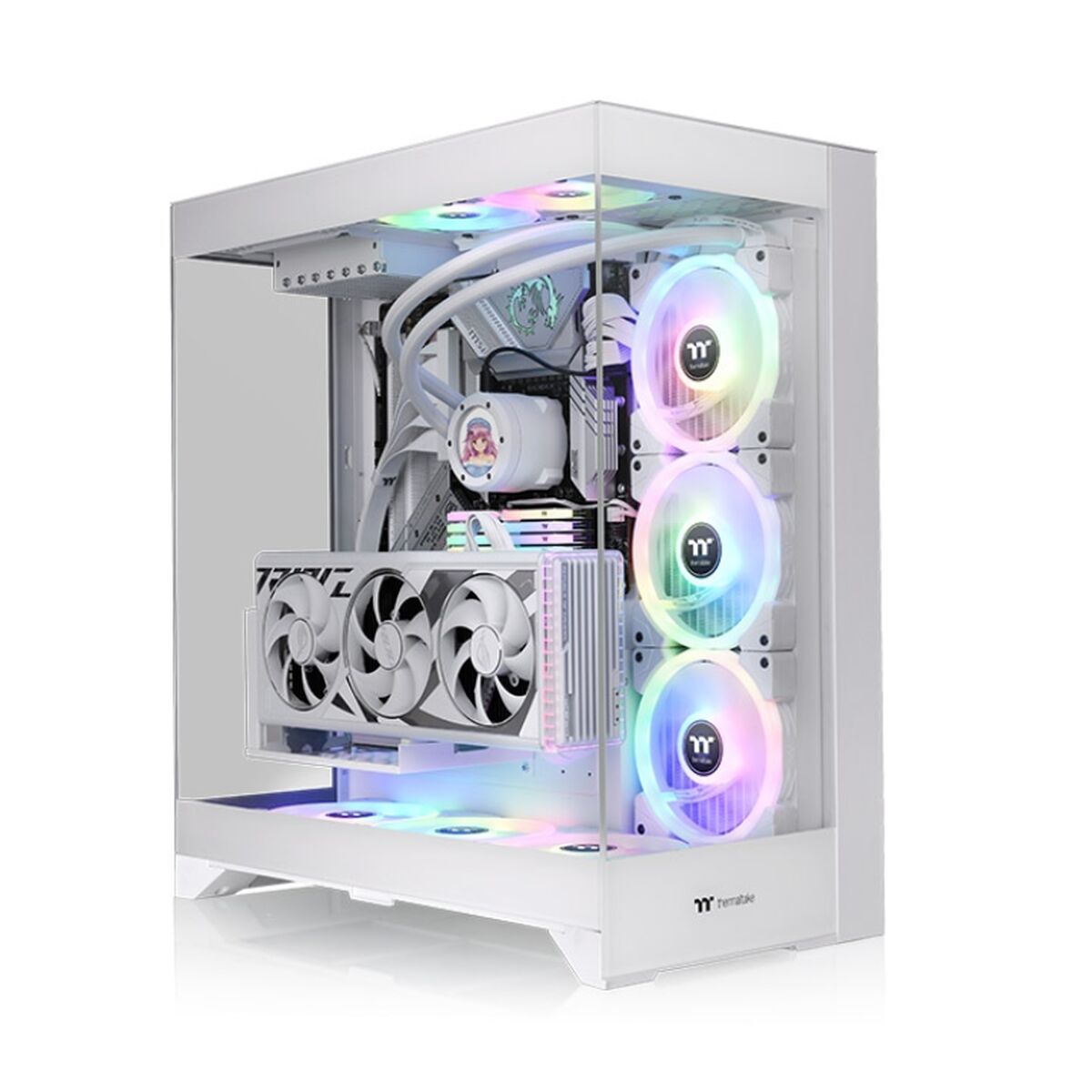 ATX Semi-tower Box THERMALTAKE CTE E550 TG White