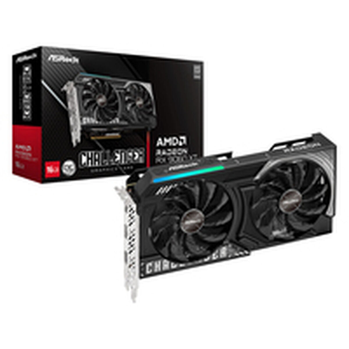 Graphics card ASRock RX9060XT CL 16GO 16 GB GDDR6