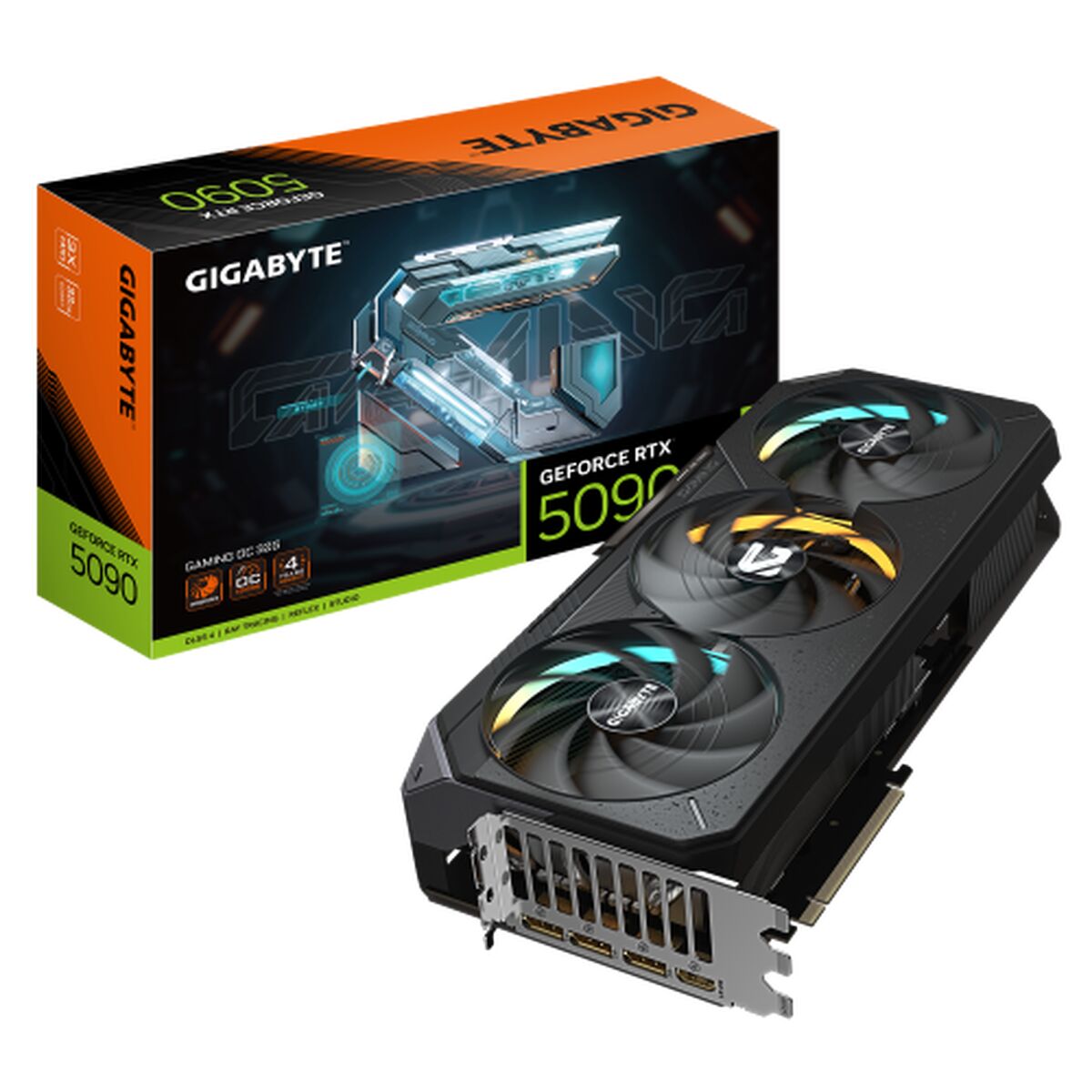 Graphics card Gigabyte GV-N5090GAMING OC-32GD nvidia geforce rtx 5090 GDDR6