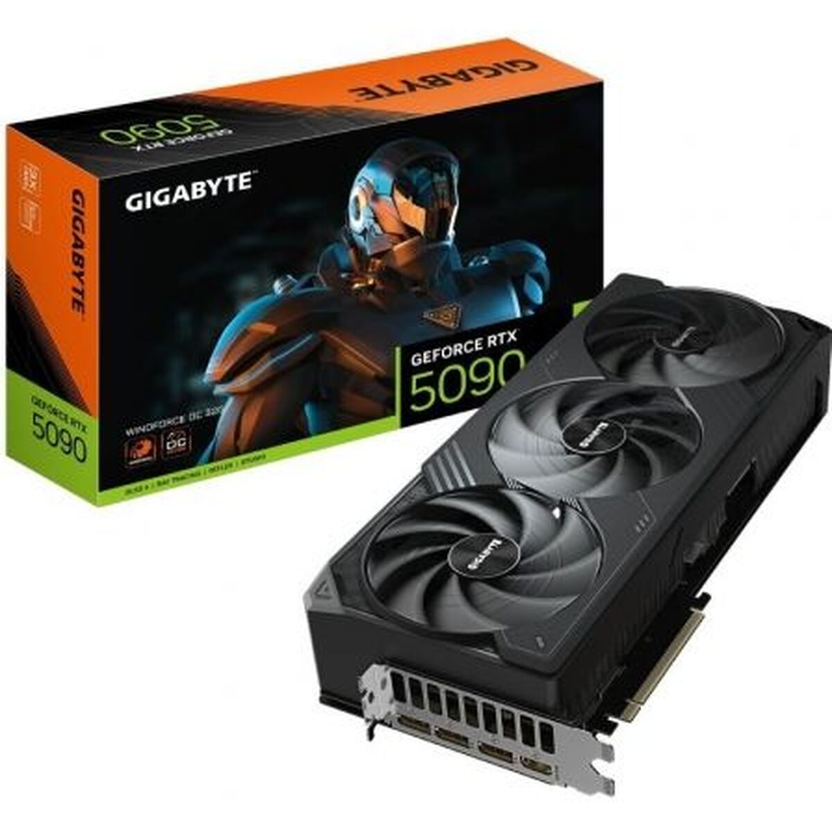 Graphics card Gigabyte GV-N5090WF3OC-32GD nvidia geforce rtx 5090 GDDR7