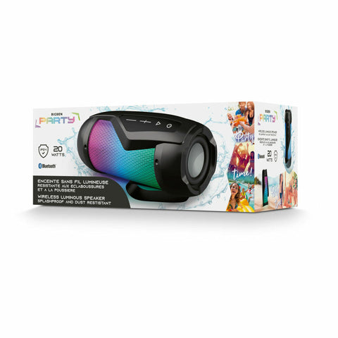 Portable Bluetooth Speakers Bigben PARTYBTIPMINI Black 20 W