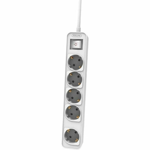 Power Socket - 5 sockets with Switch Philips CHP2154W/12