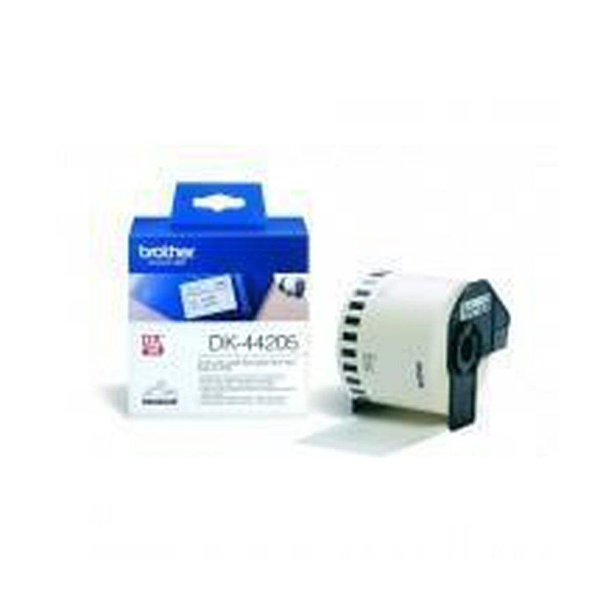 Printer Labels Brother DK-44205 62 mm x 30,48 m Black/White (3 Units)