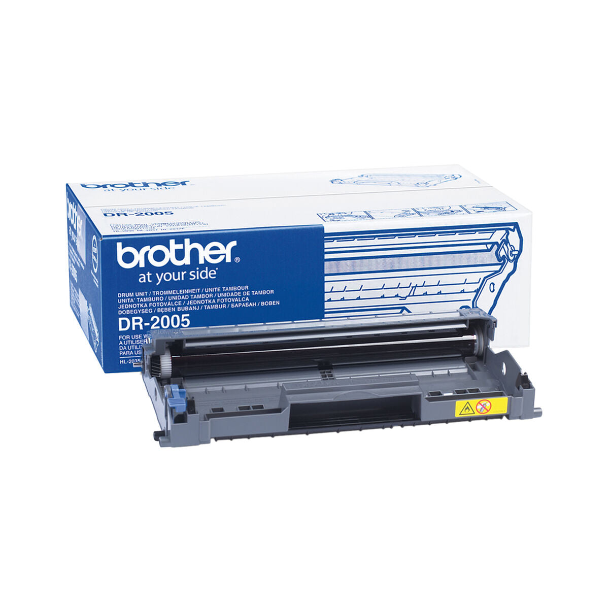 Printer drum Brother DR-2005 White Grey Silver