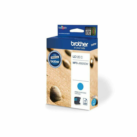Original Ink Cartridge Brother LC-12EC Cyan