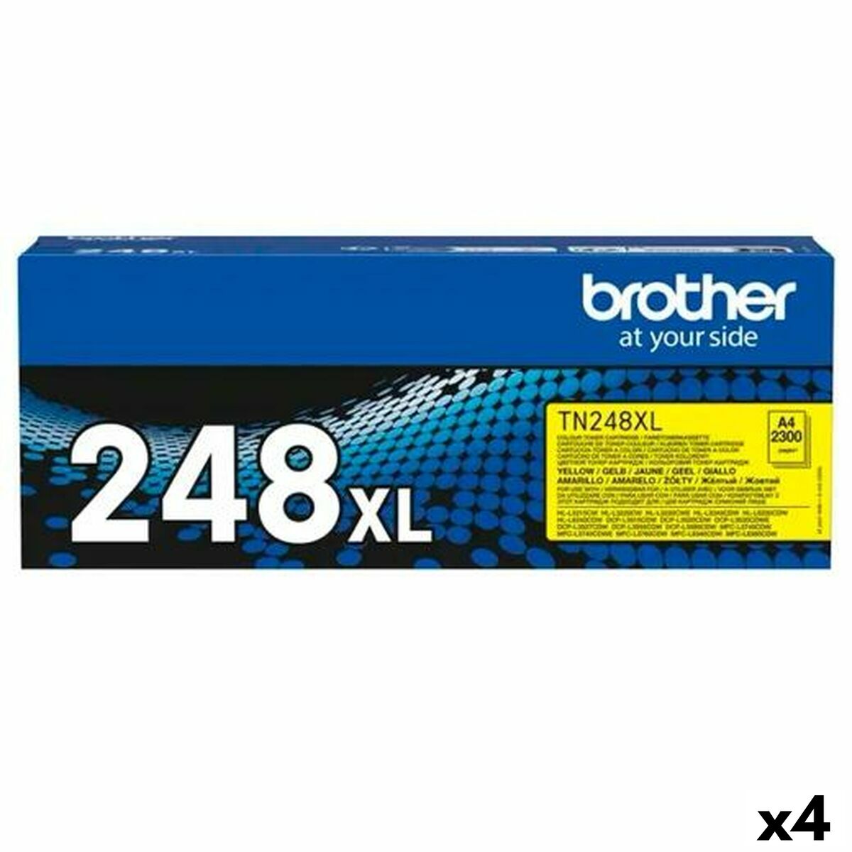 Toner Brother HLL3220CW 3240CDW DCPL3520CDW 3560CDW MFCL3740CDW 3760CDW HLL8230CDW 8240CDW MFCL8340CDW 8390CDW Yellow (4 U...