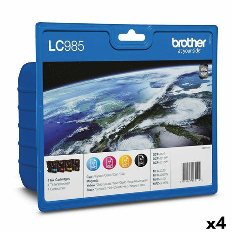 Original Ink Cartridge Brother DCP-J315W Cyan (4 Units)