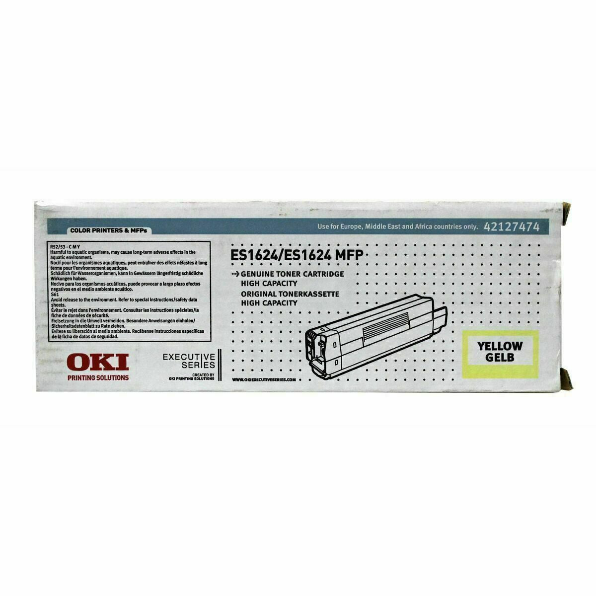 Original Toner OKI ES1624 Yellow