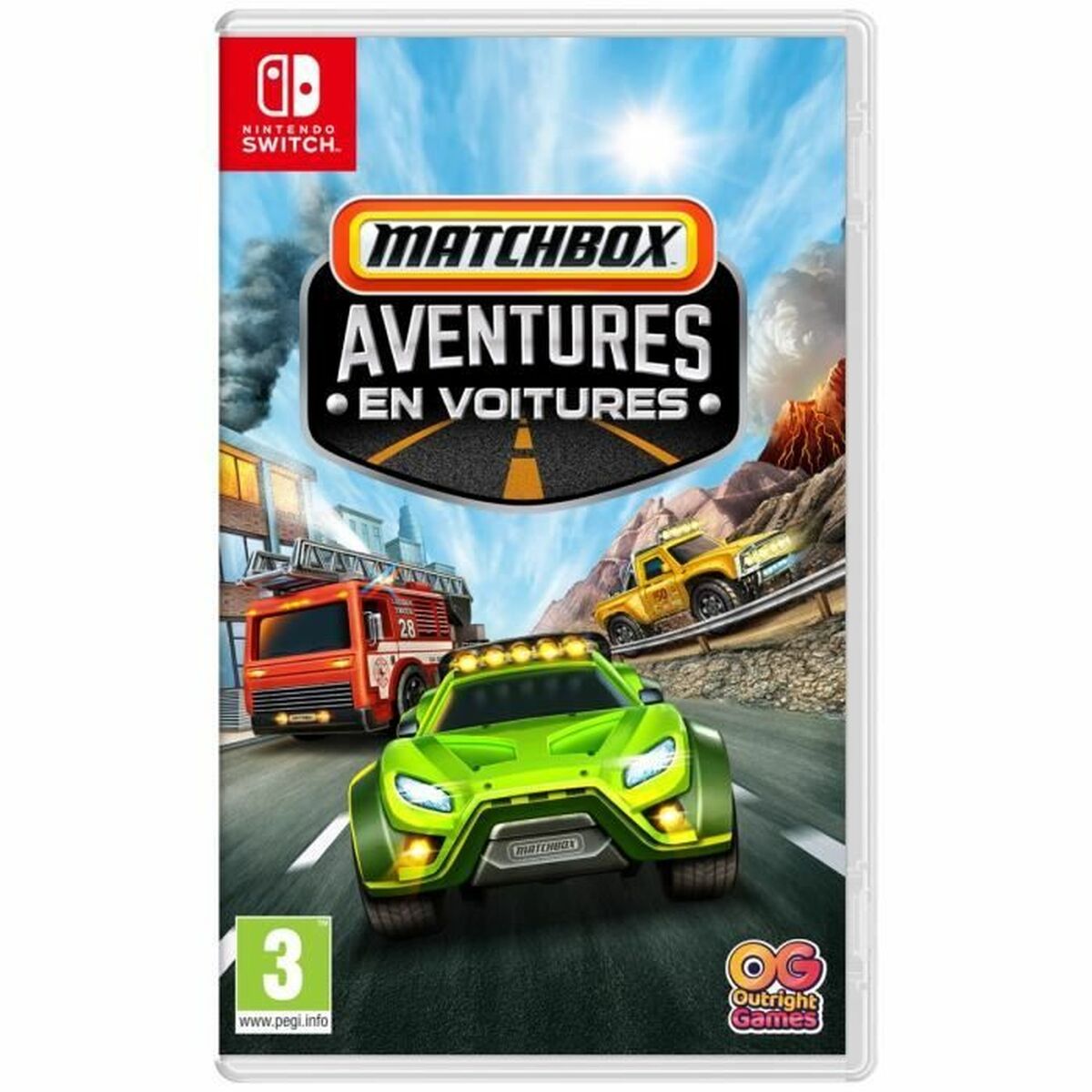 Video game for Switch Bandai Namco Matchbox : Aventures en voitures