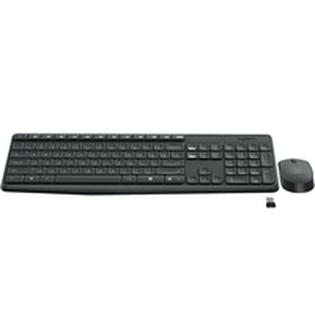 Keyboard and Wireless Mouse Logitech 920-007917 Grey