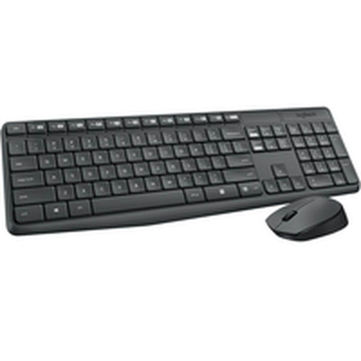 Keyboard and Wireless Mouse Logitech 920-007917 Grey