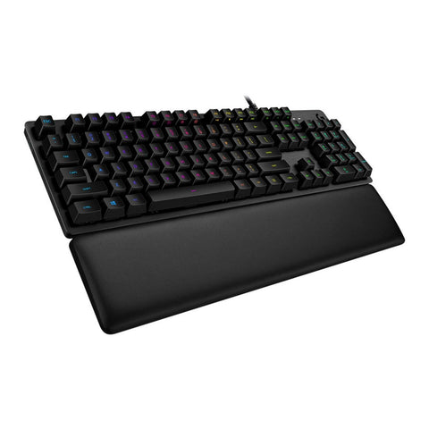 Bluetooth Keyboard with Support for Tablet Logitech G513 CARBON LIGHTSYNC RGB Mechanical Gaming Keyboard, GX Brown French ...