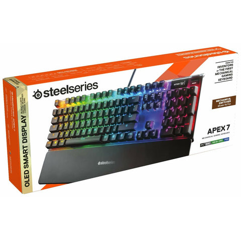 Gaming Keyboard SteelSeries APEX 7 Qwerty US