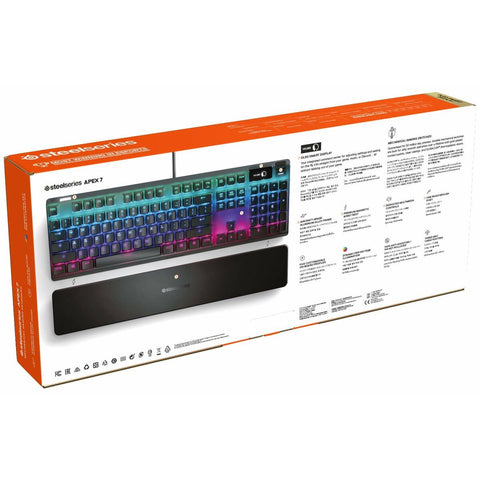 Gaming Keyboard SteelSeries APEX 7 Qwerty US
