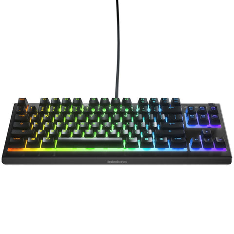 Gaming Keyboard SteelSeries APEX 3 TKL Black Spanish Qwerty