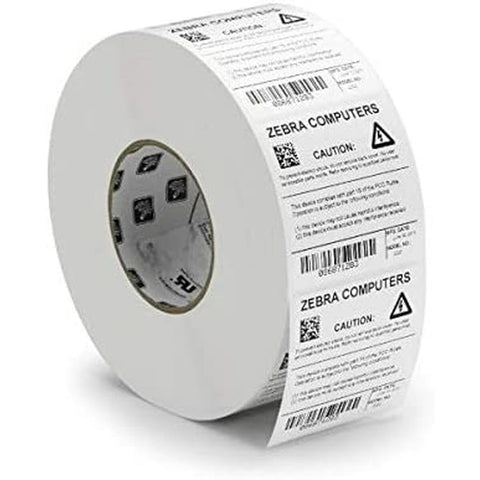 Printer Labels Zebra 3012883-T White Rectangular 25 Sheets (25 Units)