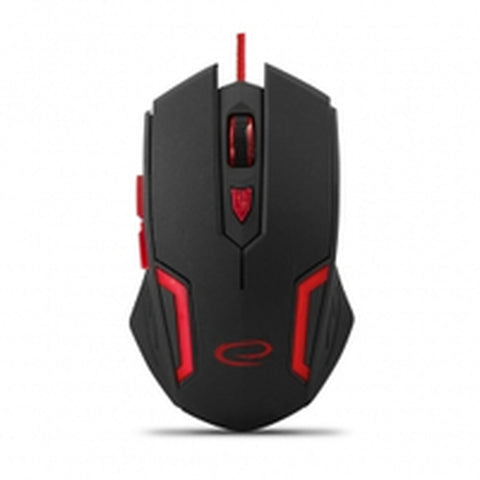 Mouse Esperanza EGM205R Black Red 2400 dpi