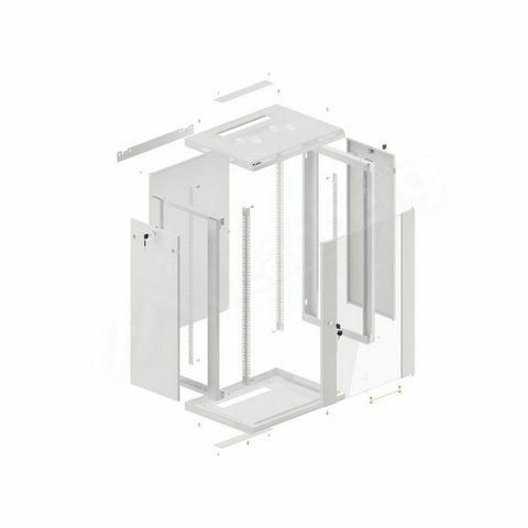 Wall-mounted Rack Cabinet Lanberg WF01-6418-10S