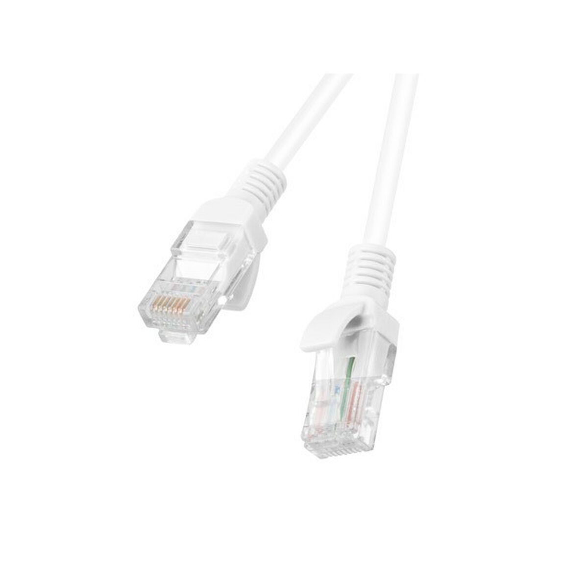 UTP Category 6 Rigid Network Cable Lanberg PCU6-20CC-0100-W White 1 m