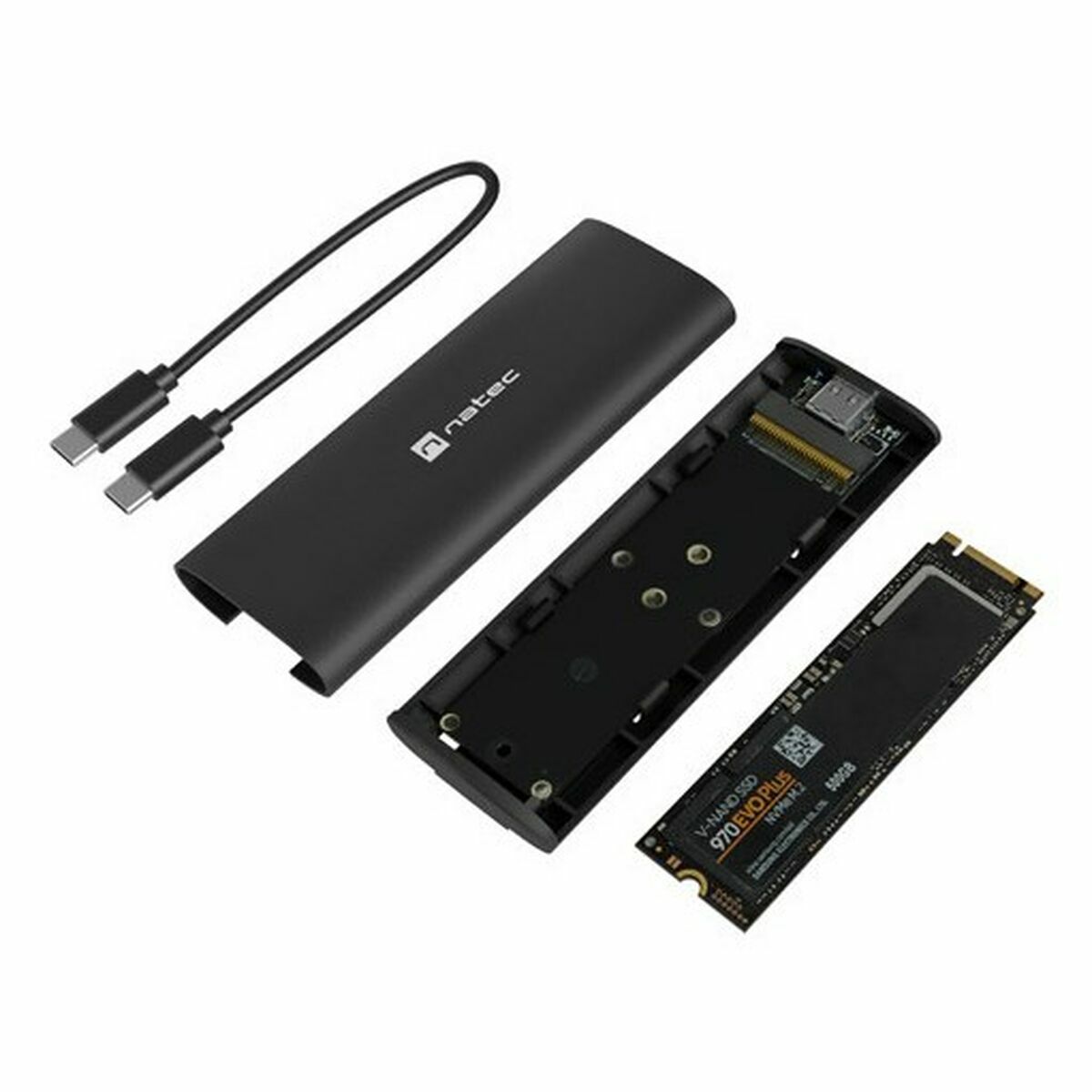 External Box Natec NKZ-2286 Black (Black)