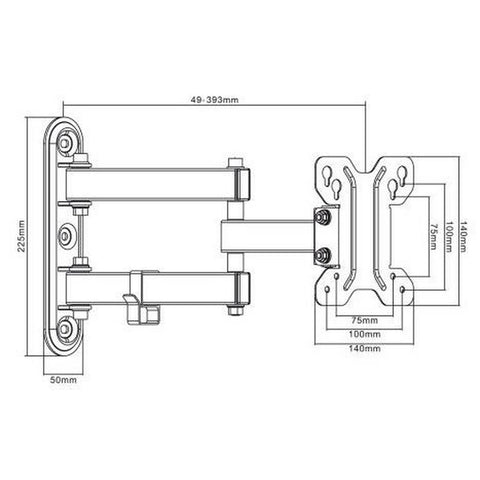 Screen Table Support MacLean MC-740 23" 13"