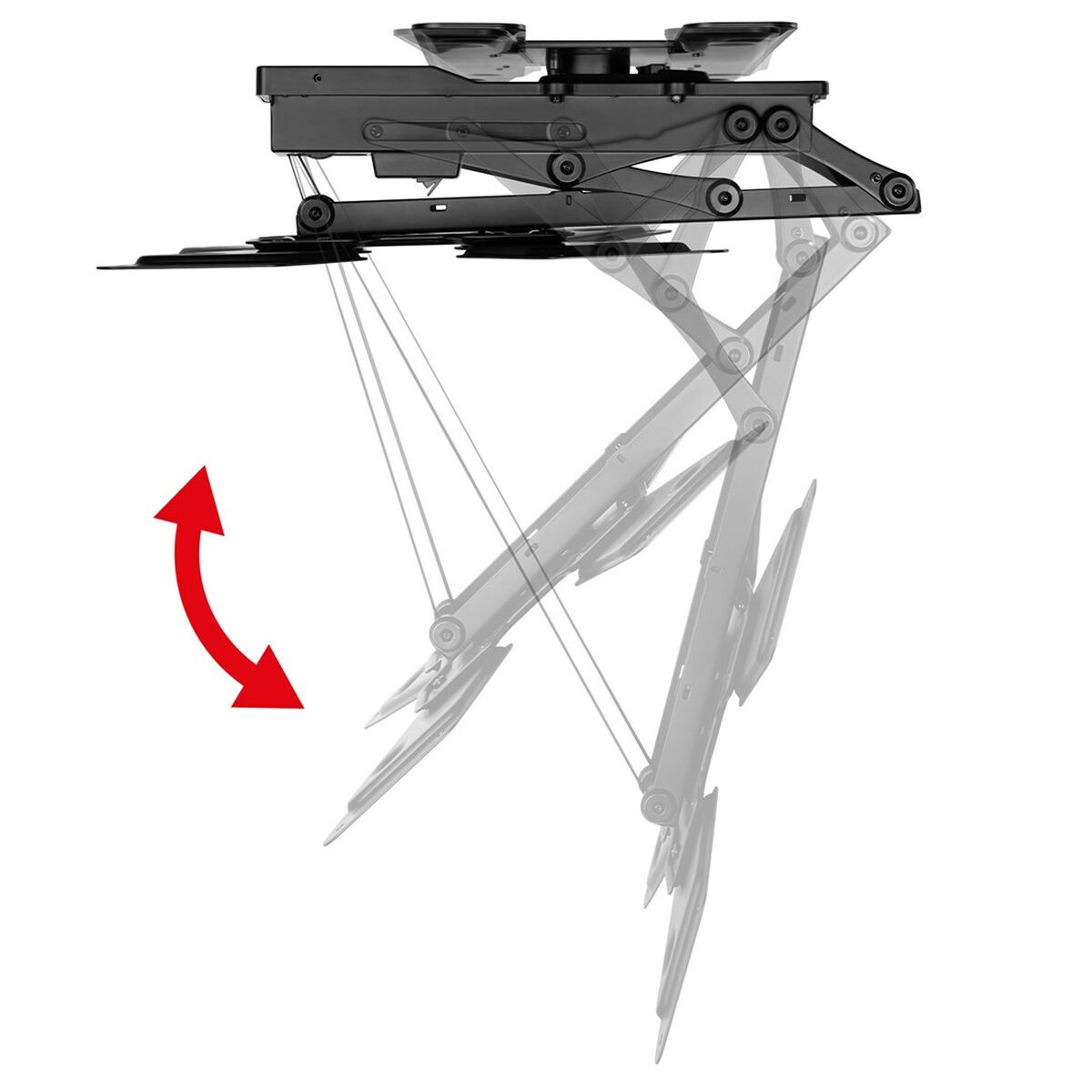 Ceiling support MacLean MC-491 65" 30 Kg