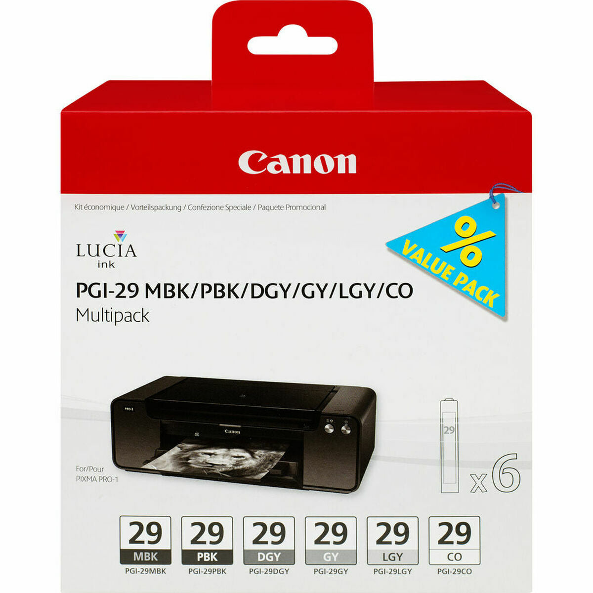 Original Ink Cartridge Canon PGI-29