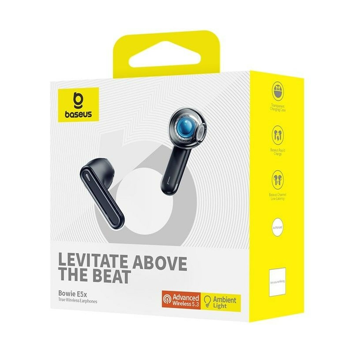 Wireless Earphones with Charging Case Baseus Bowie E5X Black