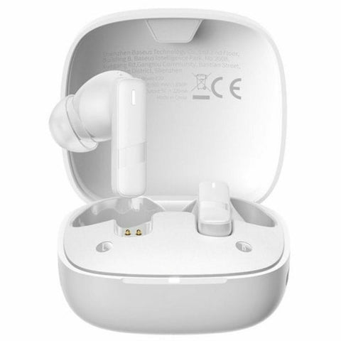 Headphones with Microphone Baseus A00069700223-00 White