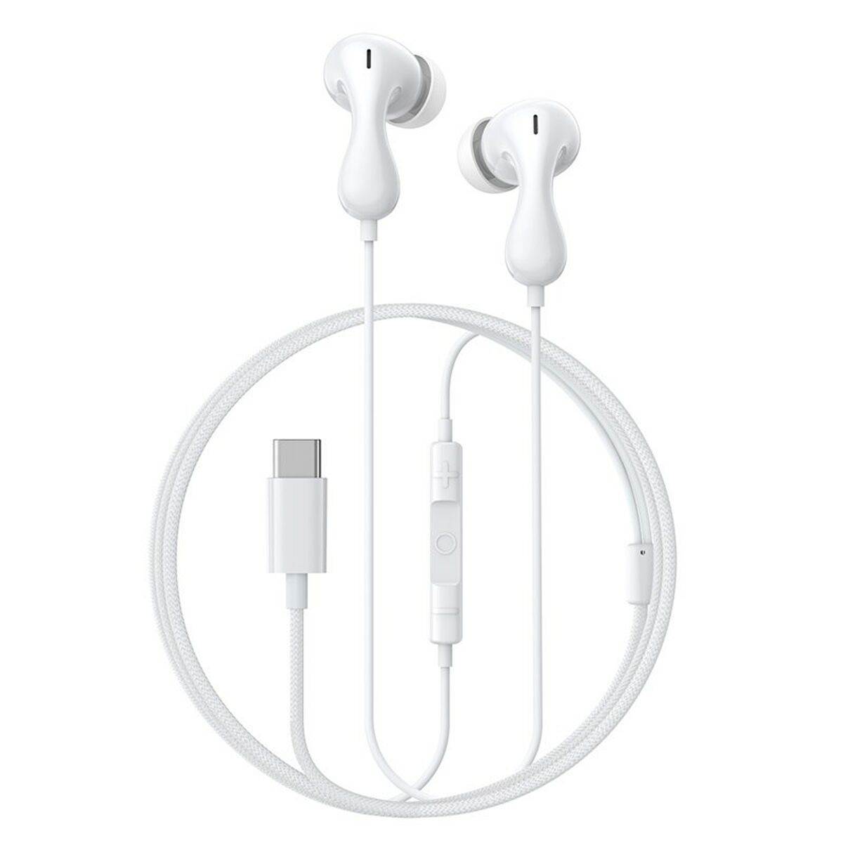 Headphones with Microphone Baseus Encok CZ20 White Black