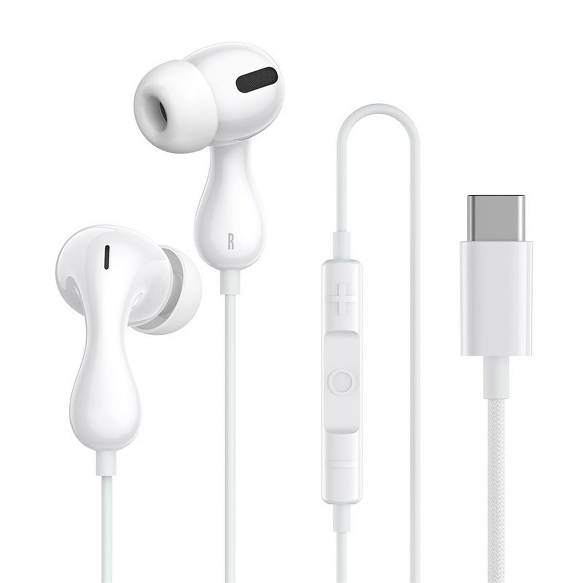 Headphones with Microphone Baseus Encok CZ20 White Black