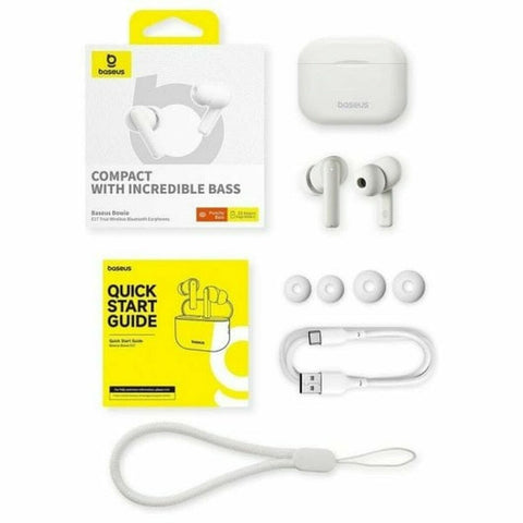 Headphones Baseus A00072200223-Z1 White