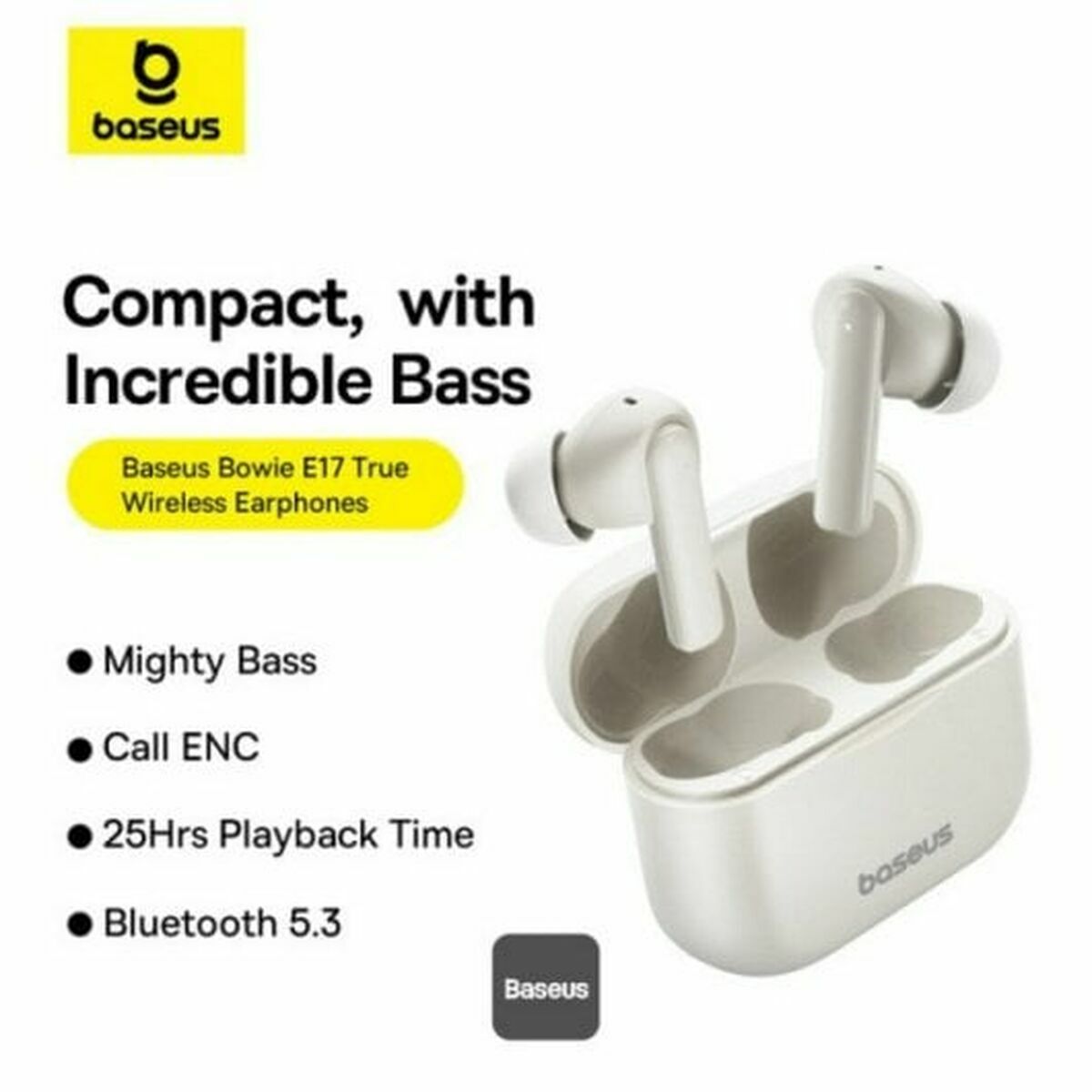 Headphones Baseus A00072200223-Z1 White