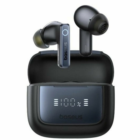 Headphones with Microphone Baseus A00073800123-00 Black