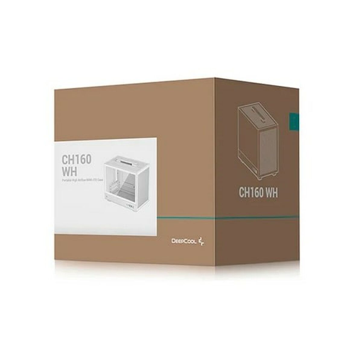 ATX Semi-tower Box DEEPCOOL R-CH160-WHNMIO-G-1 White