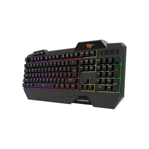 Gaming Keyboard Havit KB488L Black Multicolour QWERTY
